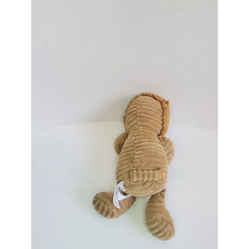 Carters Lion‎ Plush Tan Brown Corduroy Ribbed 10